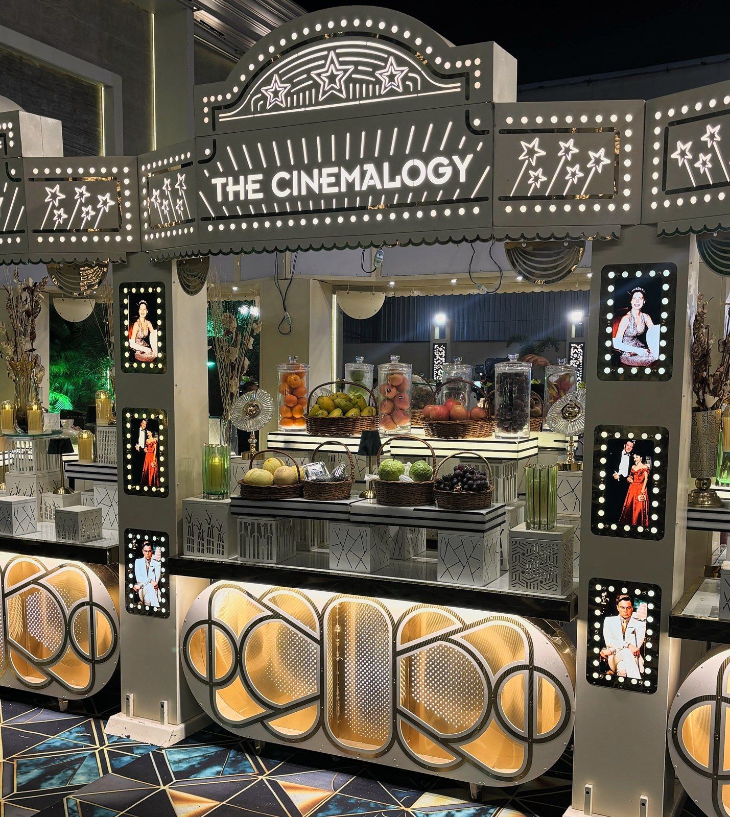 The Cinemalogy themed counter